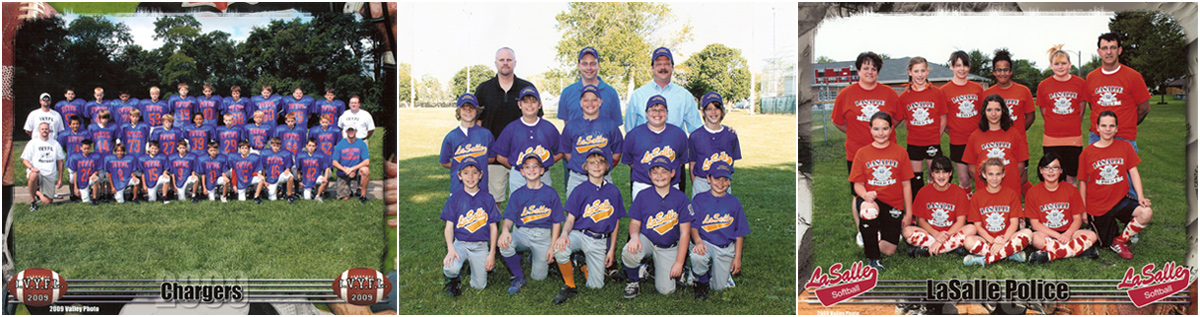 LaSalle Boys Baseball, Football, and Girls Softball